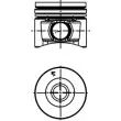 Piston KOLBENSCHMIDT 40743600 - Visuel 1