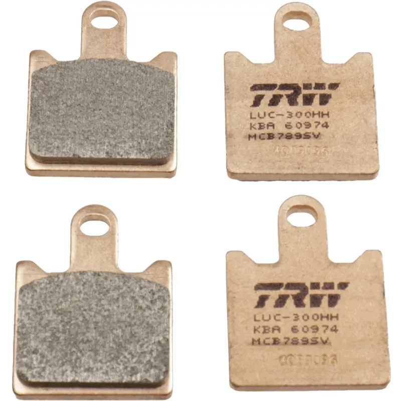 Jeu de 4 plaquettes de frein avant TRW MCB789SV