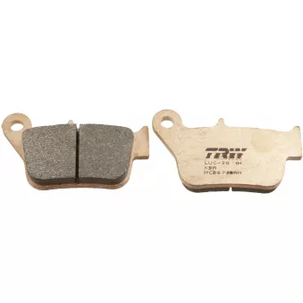 Jeu de 4 plaquettes de frein avant TRW MCB873SRM