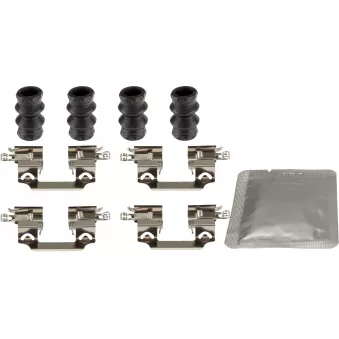 Kit d'accessoires, plaquette de frein à disque TRW PFK723