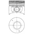 Piston KOLBENSCHMIDT 40773600 - Visuel 1