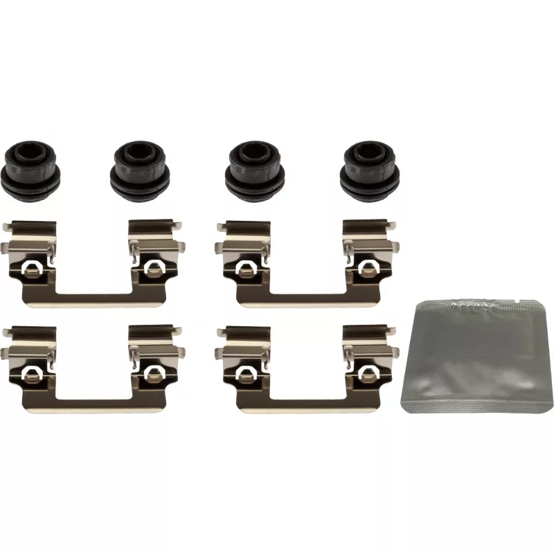 Kit d'accessoires, plaquette de frein à disque TRW PFK753