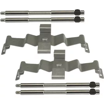 Kit d'accessoires, plaquette de frein à disque TRW PFK760