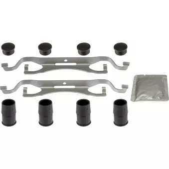 Kit d'accessoires, plaquette de frein à disque TRW PFK761