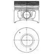 Piston KOLBENSCHMIDT 40774610 - Visuel 1