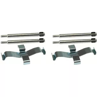 Kit d'accessoires, plaquette de frein à disque TRW PFK816