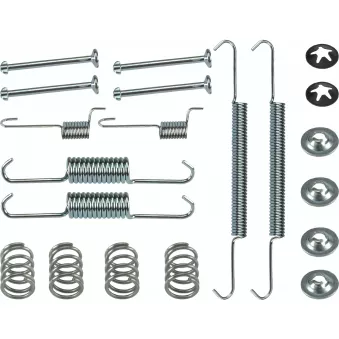 Kit d'accessoires, mâchoires de frein de stationnement TRW SFK451