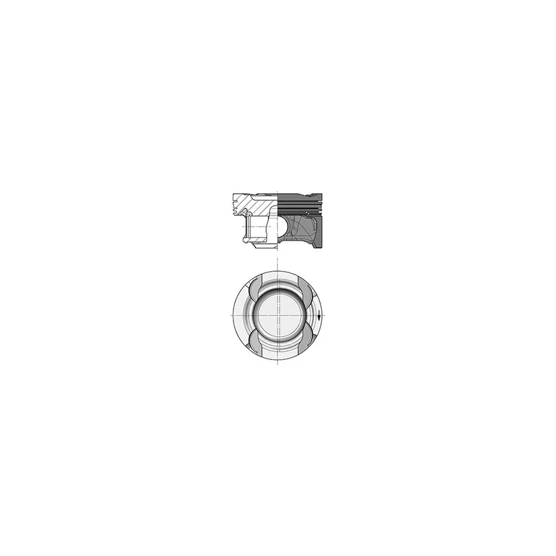 Piston KOLBENSCHMIDT 40856600