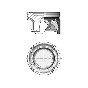 Piston KOLBENSCHMIDT 40859600