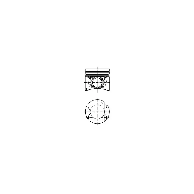 Piston KOLBENSCHMIDT 40996620