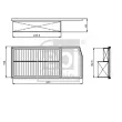Filtre à air FEBI BILSTEIN 101664 - Visuel 2