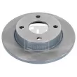 Jeu de 2 disques de frein avant FEBI BILSTEIN 10518 - Visuel 1