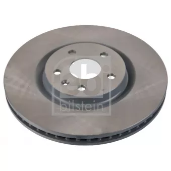 Jeu de 2 disques de frein avant FEBI BILSTEIN 106348