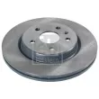 Jeu de 2 disques de frein arrière FEBI BILSTEIN 106349 - Visuel 1