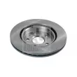 Jeu de 2 disques de frein arrière FEBI BILSTEIN 106349 - Visuel 2