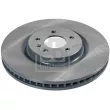 Jeu de 2 disques de frein avant FEBI BILSTEIN 106350 - Visuel 1
