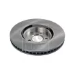 Jeu de 2 disques de frein avant FEBI BILSTEIN 106350 - Visuel 2