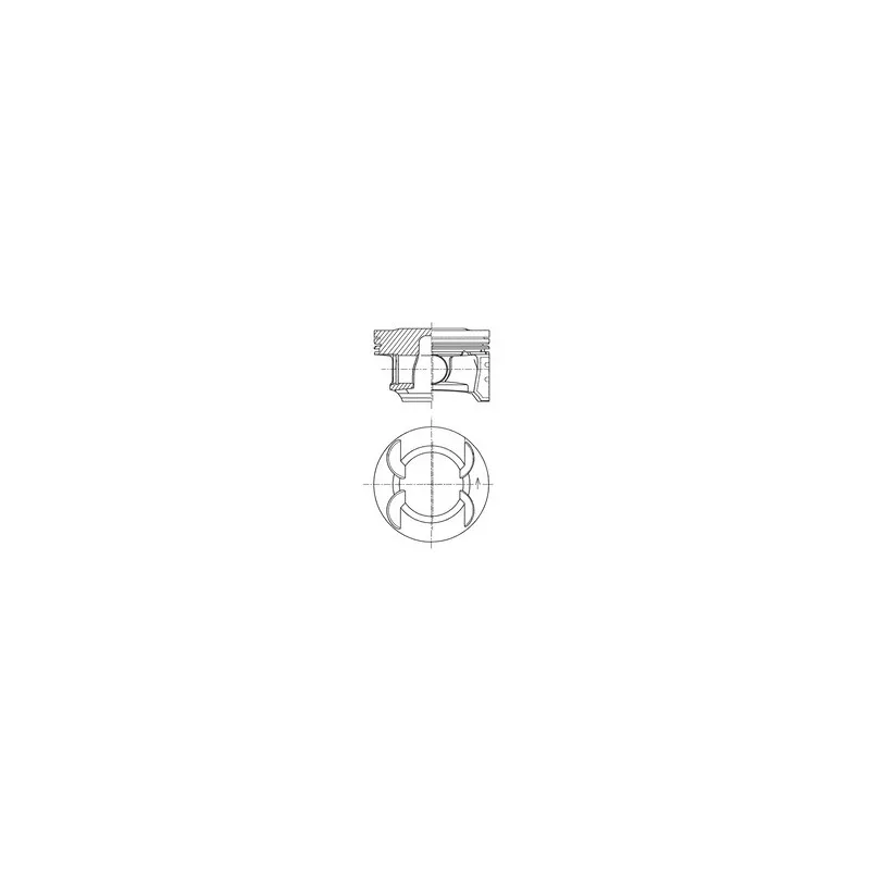 Piston KOLBENSCHMIDT 41492610