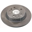 Jeu de 2 disques de frein arrière FEBI BILSTEIN 106490 - Visuel 1