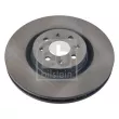 Jeu de 2 disques de frein avant FEBI BILSTEIN 106491 - Visuel 1