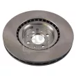 Jeu de 2 disques de frein avant FEBI BILSTEIN 106491 - Visuel 2
