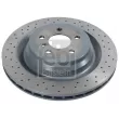 Jeu de 2 disques de frein arrière FEBI BILSTEIN 106606 - Visuel 1