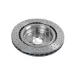 Jeu de 2 disques de frein arrière FEBI BILSTEIN 106606 - Visuel 2