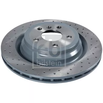 Jeu de 2 disques de frein arrière FEBI BILSTEIN 106607