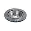 Jeu de 2 disques de frein arrière FEBI BILSTEIN 106607 - Visuel 2