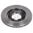 Jeu de 2 disques de frein avant FEBI BILSTEIN 10747 - Visuel 2