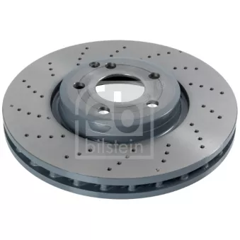 Jeu de 2 disques de frein avant FEBI BILSTEIN 107500