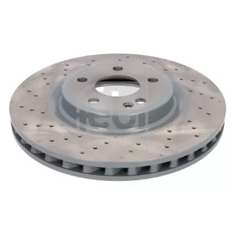 Jeu de 2 disques de frein avant FEBI BILSTEIN 107501