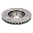 Jeu de 2 disques de frein avant FEBI BILSTEIN 107501 - Visuel 2