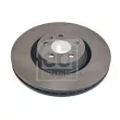 Jeu de 2 disques de frein avant FEBI BILSTEIN 107506 - Visuel 1