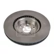Jeu de 2 disques de frein avant FEBI BILSTEIN 107506 - Visuel 2