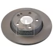 Jeu de 2 disques de frein arrière FEBI BILSTEIN 107512 - Visuel 1
