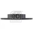 Jeu de 2 disques de frein arrière FEBI BILSTEIN 107512 - Visuel 3