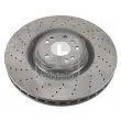 Jeu de 2 disques de frein avant FEBI BILSTEIN 107711 - Visuel 1