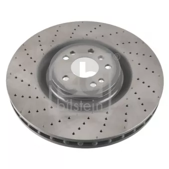 Jeu de 2 disques de frein avant FEBI BILSTEIN 107711