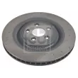 Disque de frein arrière droit FEBI BILSTEIN 108199 - Visuel 1
