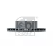 Jeu de 2 disques de frein avant FEBI BILSTEIN 108204 - Visuel 3