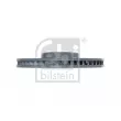 Disque de frein avant gauche FEBI BILSTEIN 108209 - Visuel 3
