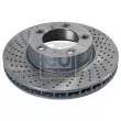 Disque de frein avant gauche FEBI BILSTEIN 108213 - Visuel 1