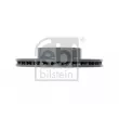 Disque de frein avant droit FEBI BILSTEIN 108336 - Visuel 3