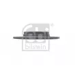 Jeu de 2 disques de frein arrière FEBI BILSTEIN 108379 - Visuel 3