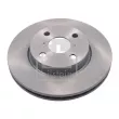 Jeu de 2 disques de frein avant FEBI BILSTEIN 108380 - Visuel 1
