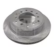 Jeu de 2 disques de frein arrière FEBI BILSTEIN 108388 - Visuel 1