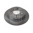 Jeu de 2 disques de frein arrière FEBI BILSTEIN 108390 - Visuel 1
