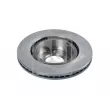Jeu de 2 disques de frein avant FEBI BILSTEIN 108391 - Visuel 2