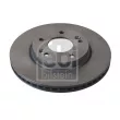 Jeu de 2 disques de frein avant FEBI BILSTEIN 108394 - Visuel 1